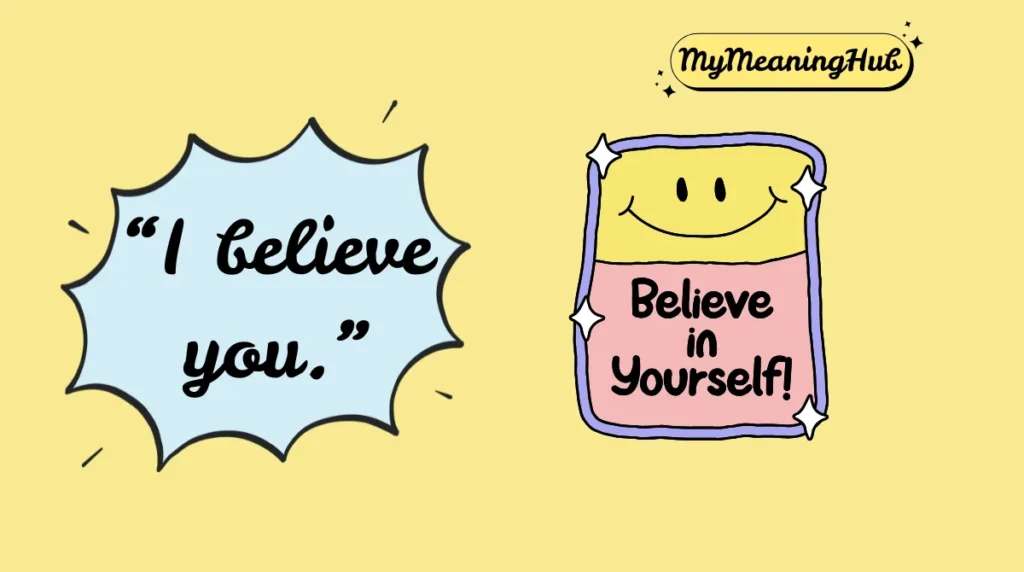 believe meaning