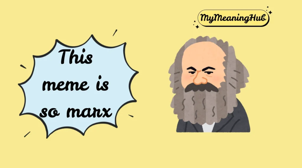 marx meaning