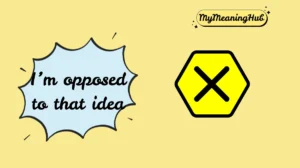 opposed meaning