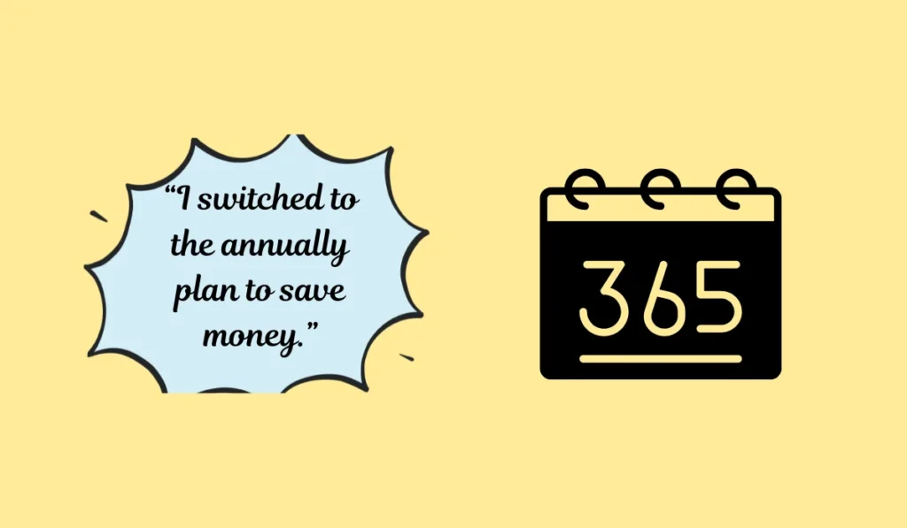 annually meaning